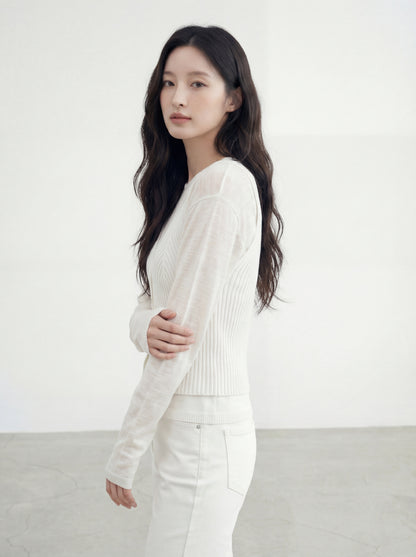 疊穿小衫+吊帶針織馬甲套裝