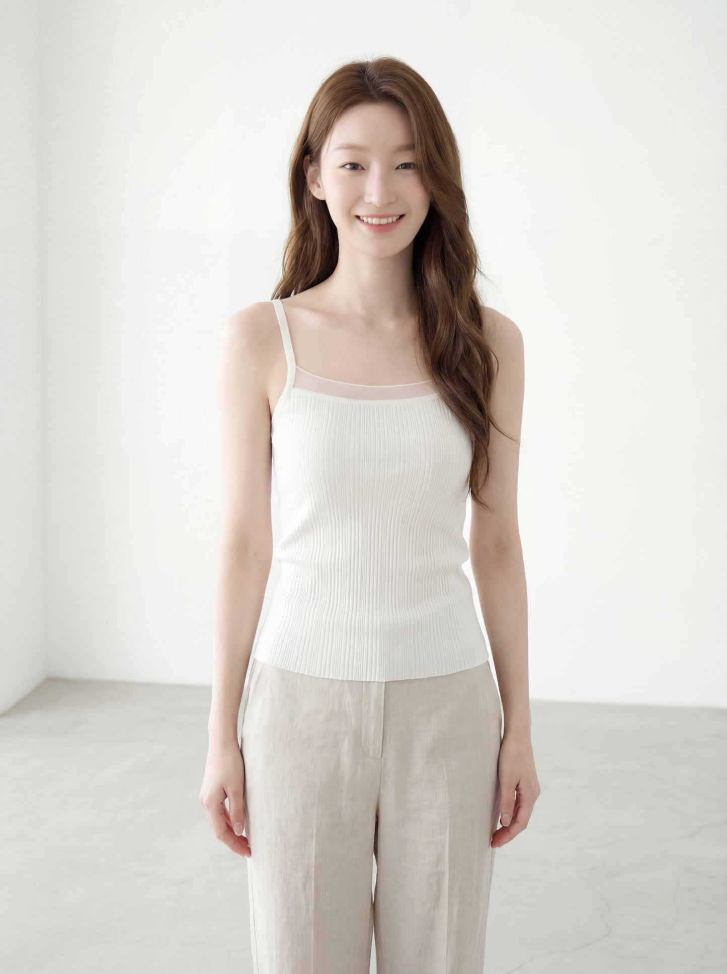 伴侶級胸杯棉吊帶背心