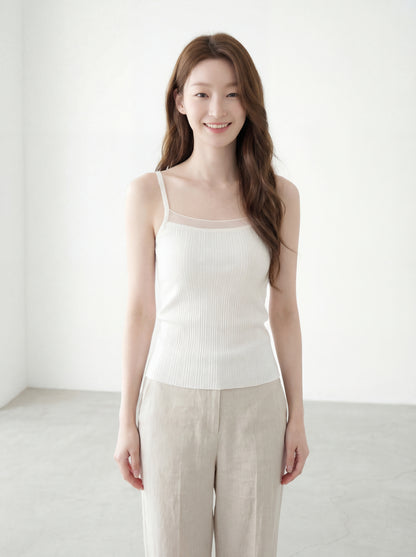 伴侶級胸杯棉吊帶背心