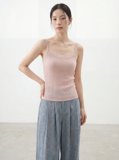 伴侶級胸杯棉吊帶背心