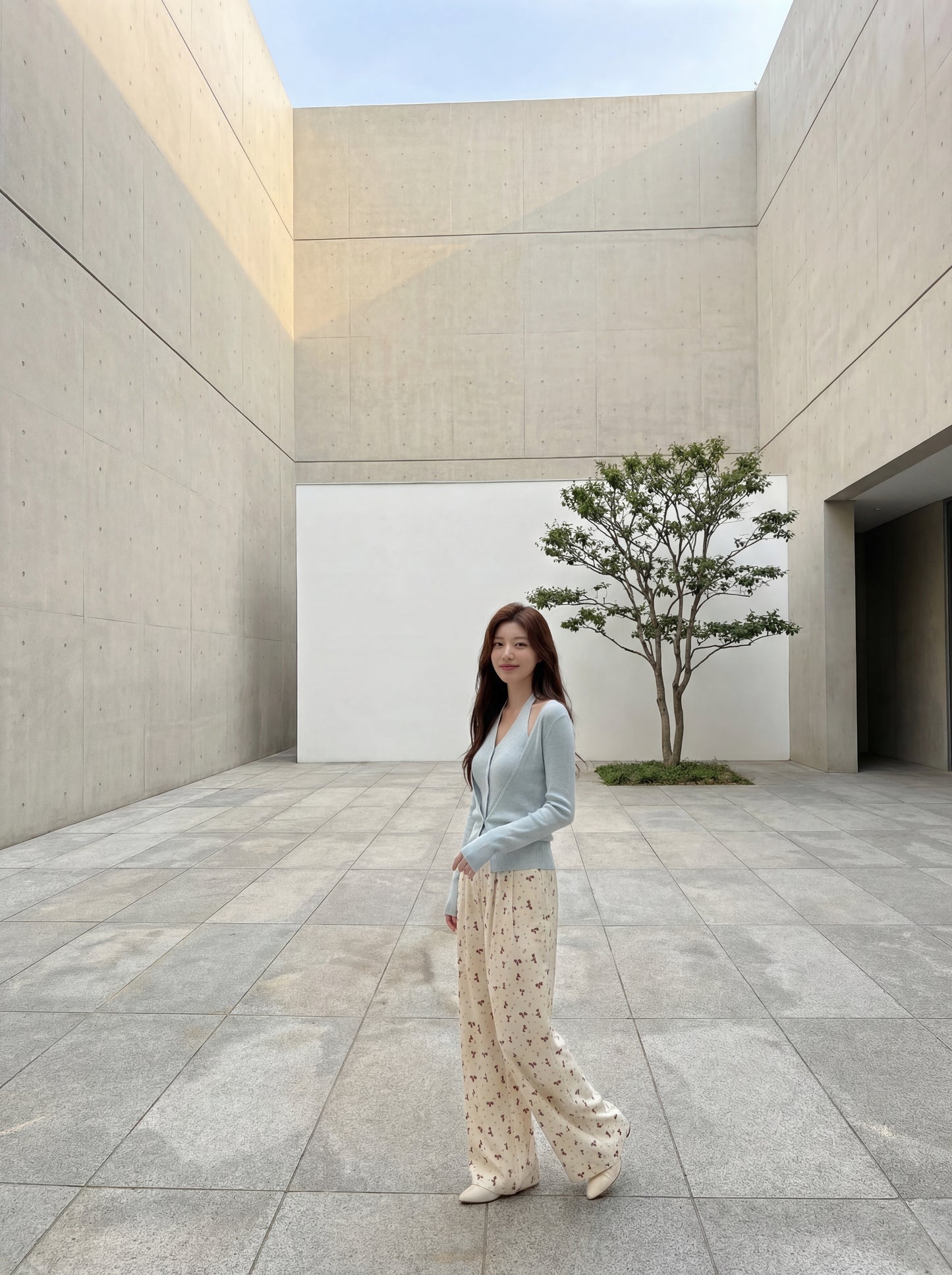 小精致假兩件背心針織小衫