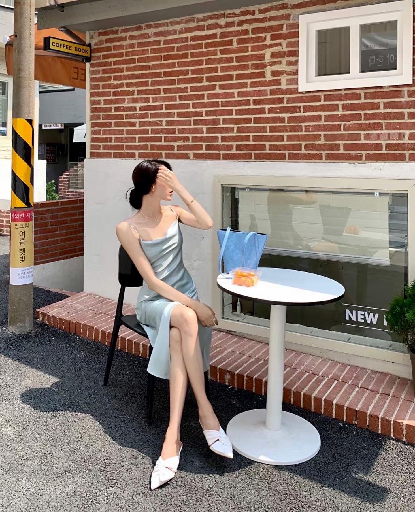 シルクワンピース