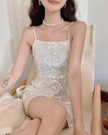 blingbling吊帶連身裙