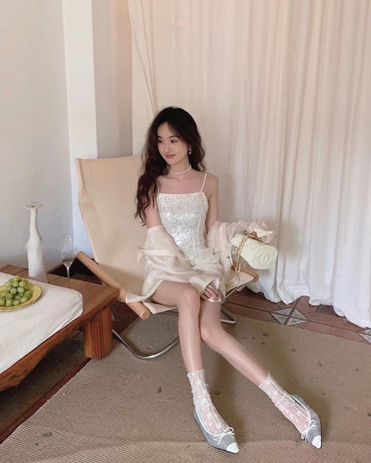 blingbling吊帶連身裙